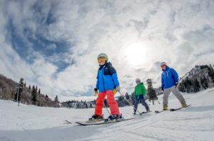 Ski Free this Spring at Snowbasin Resort
