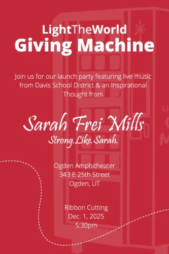 Ogden Welcomes Back “Light the World” Giving Machines, Nov. 29 – Dec. 14